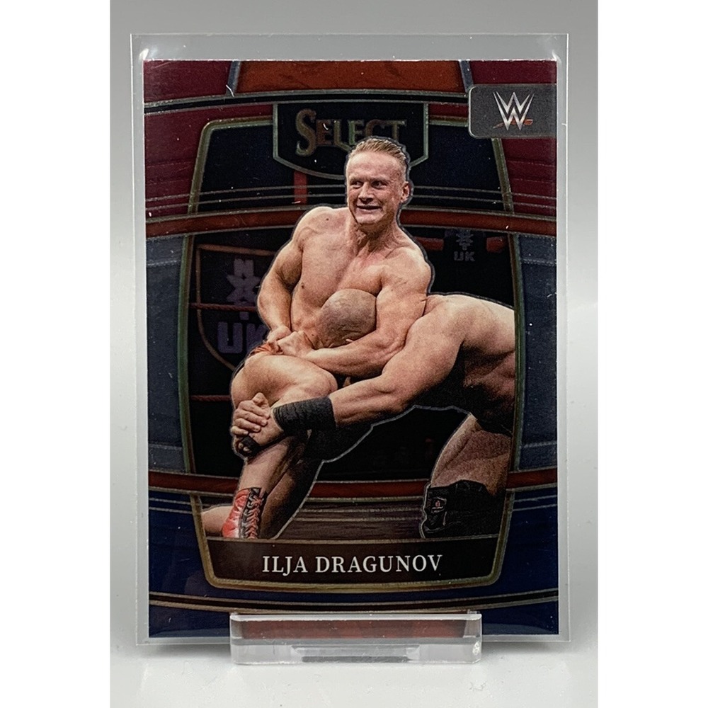 2022 Select WWE Red White blue Ilja Dragunov #89 - Picture 3 of 3